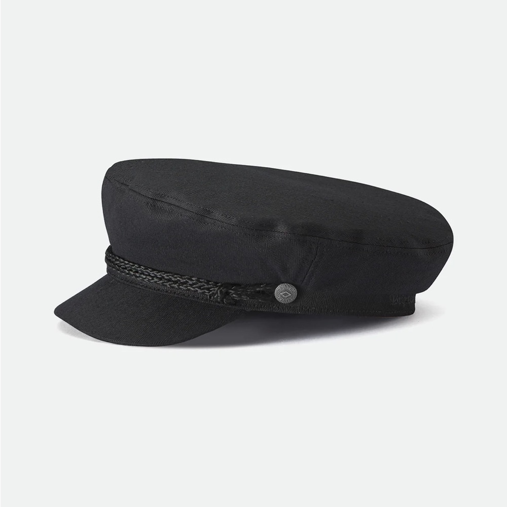 Brixton Black Fiddler Cap size M